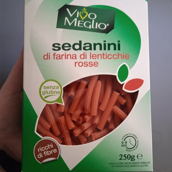 review photo of Vivo Meglio Sedanini di farina di lenticchie rosse shared by @enjoymichela on 12 Apr 2022 - review