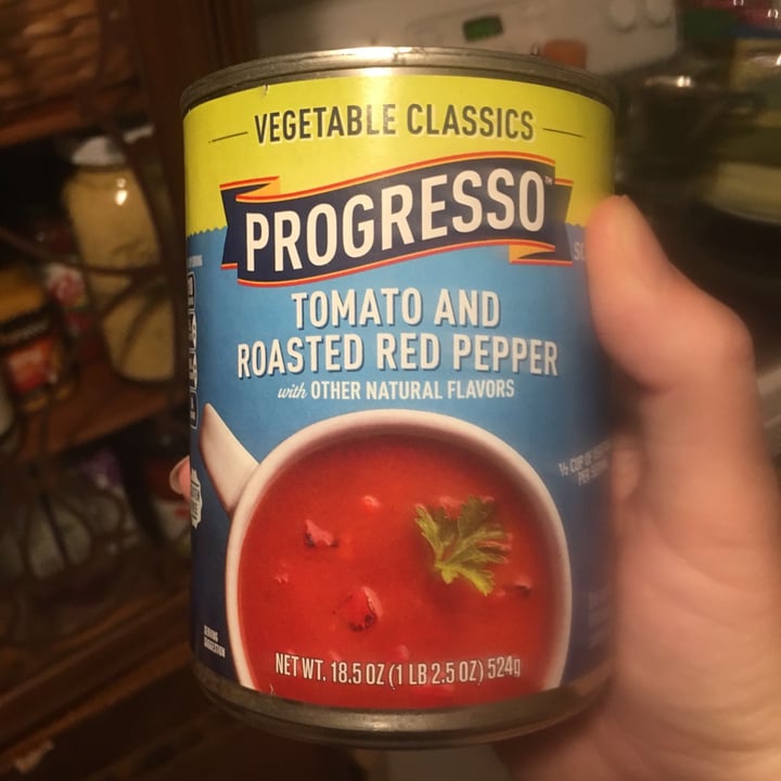 photo of Progresso tomato & roasted red pepper soup shared by @staceydolan on  29 Apr 2020 - review