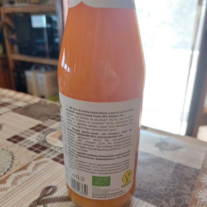 review photo of Pfanner Bio Arancia Carota E Limone shared by @marcocarletti on 19 Jul 2022 - review
