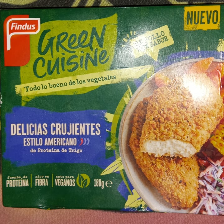 review photo of Findus Green Cuisine Delicias crujientes estilo americano shared by @begoveg on 29 May 2022 - review