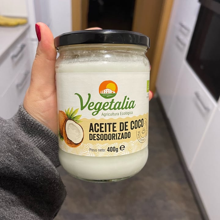 photo of Vegetalia Aceite de coco shared by @michellewatson on  22 Jan 2022 - review