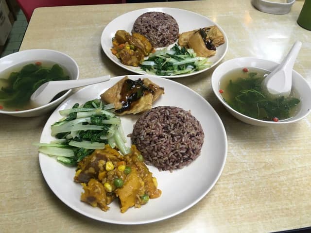 Foto del plato “Brown rice Set”
