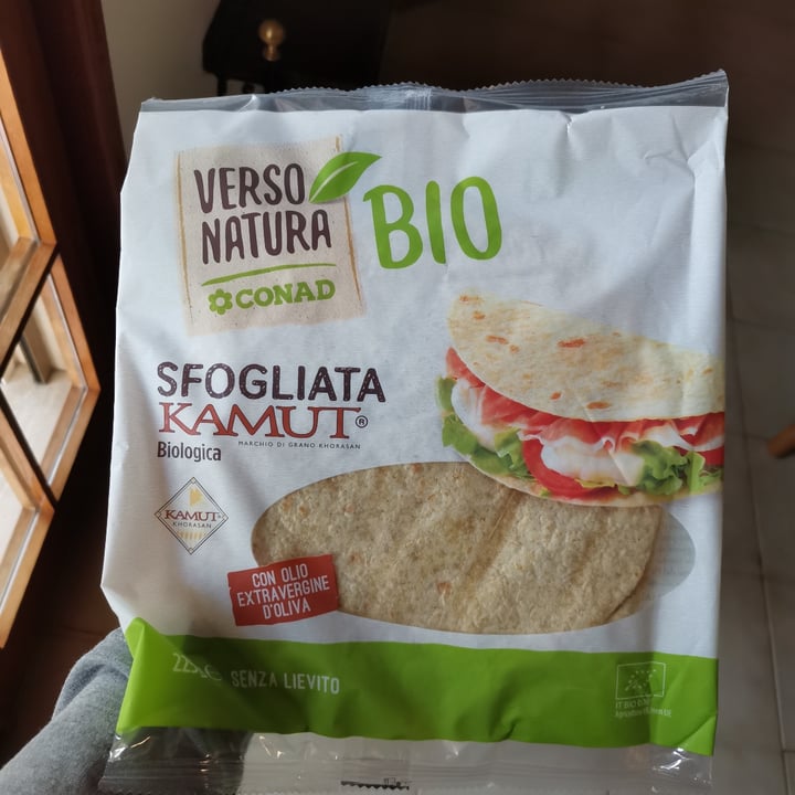 photo of Conad Bio Piadine kamut senza lievito shared by @giuliafranchi on  26 Apr 2022 - review