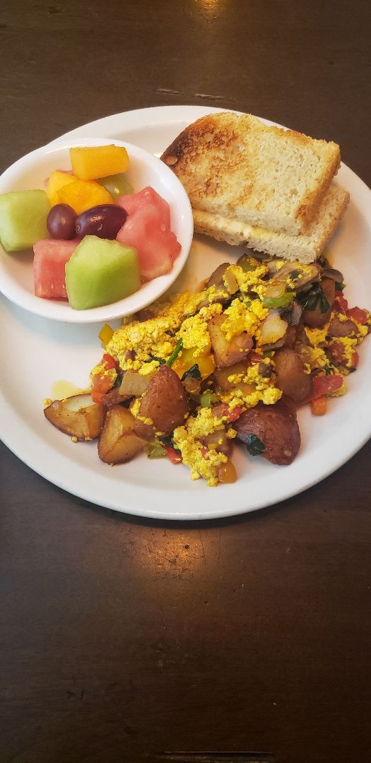 photo of Evan's Kitchen and Catering Vegan Scramble shared by @stacyc420 on  30 Nov 2019 - review