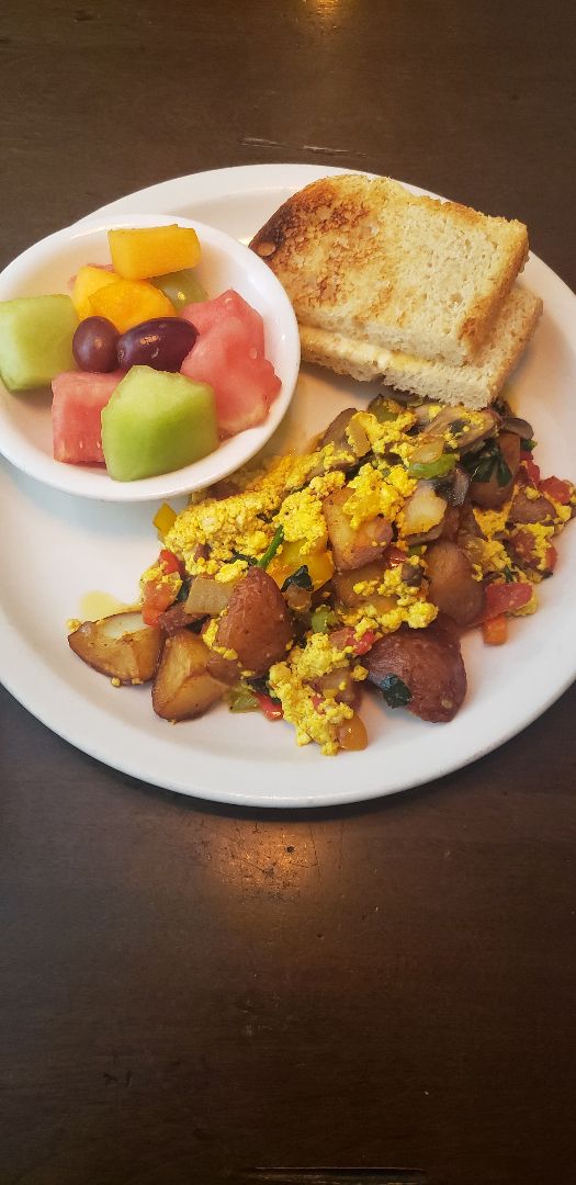 review photo of Evan's Kitchen and Catering Vegan Scramble shared by @stacyc420 on 30 Nov 2019 - review