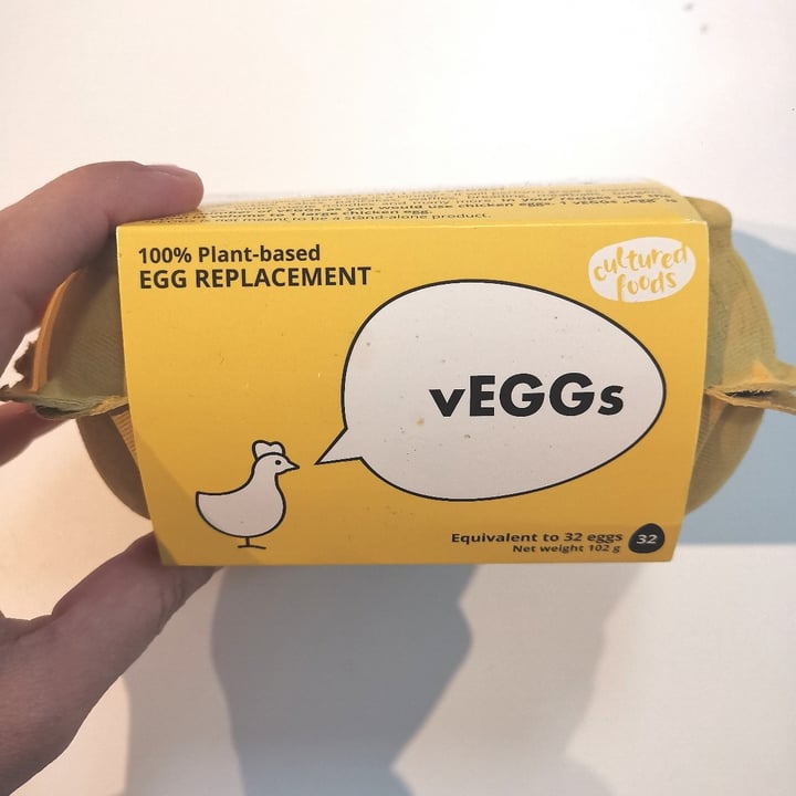 photo of Cultured Foods Vegan Egg Alternative For Omelette, Scramble, Cooking, Baking shared by @federicacarbone on  16 Mar 2022 - review