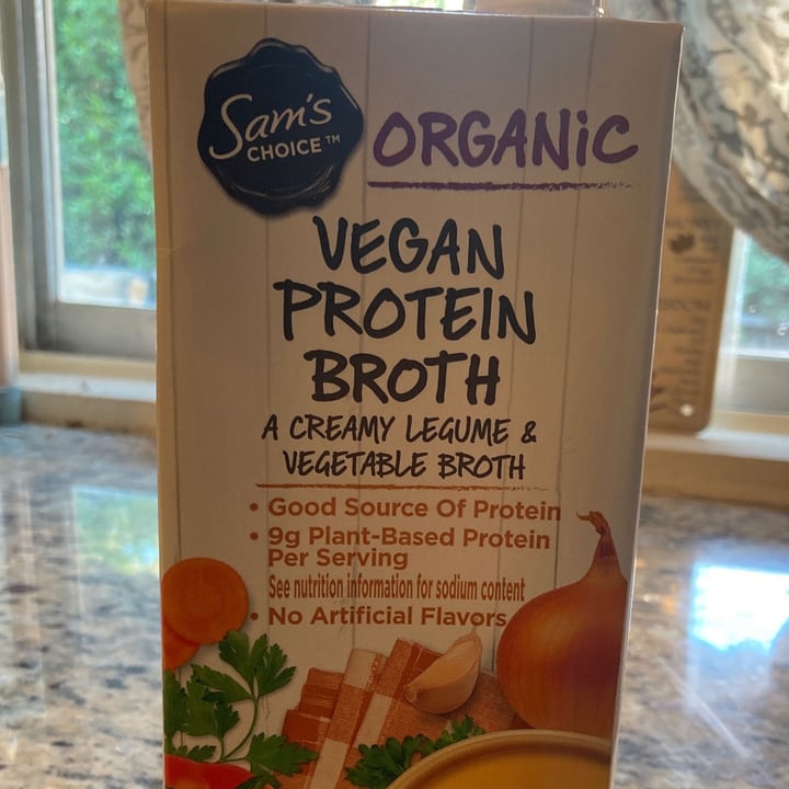 photo of Sam’s Choice Vegan Protein Broth shared by @mariejane56 on  03 Feb 2022 - review