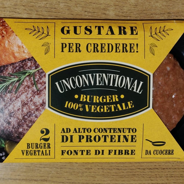 photo of Unconventional Burger Vegetale Classico - Classic Burger shared by @-vegandrew- on  29 Dec 2021 - review