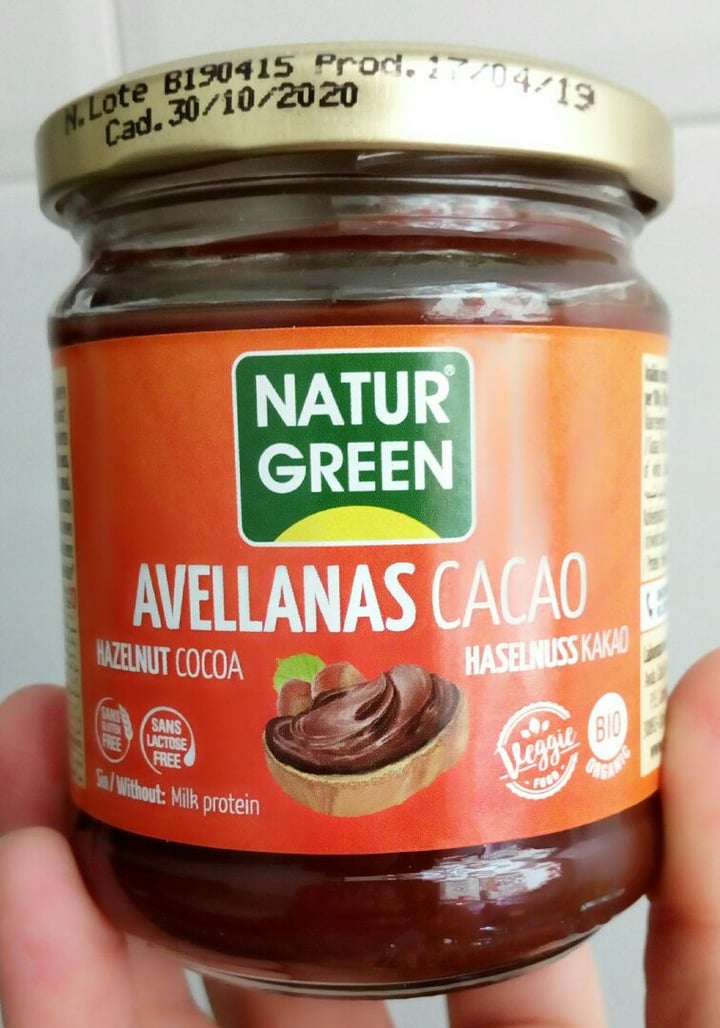 photo of NATUR GREEN Avellanas Cacao shared by @amor on  02 Aug 2019 - review