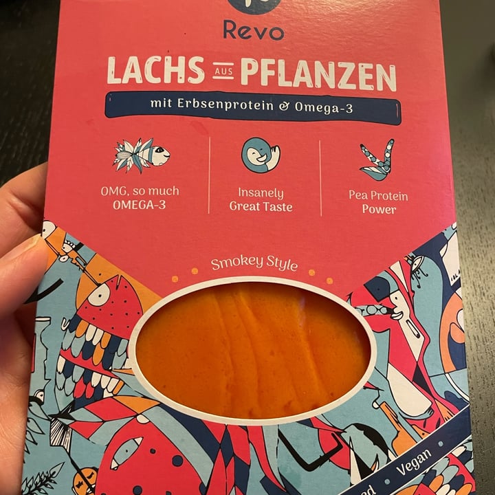 photo of Revo Foods Lachs aus Pflanzen shared by @kex on  05 Dec 2021 - review