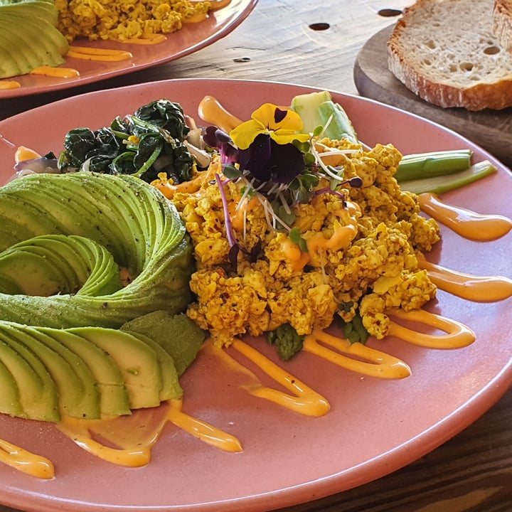 photo of The Conscious Kitchen Scrambled Spicy Tofu On Toast shared by @theflipsideofg on  20 Jul 2020 - review