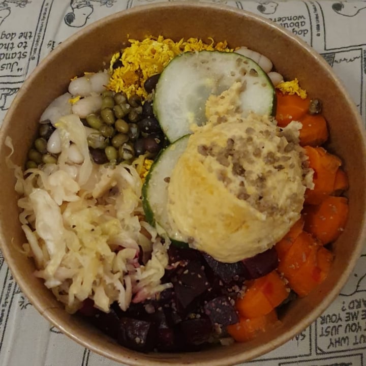 review photo of Planta Base Hamburguesas Veganas CBA Root Bowl shared by @focondo on 03 Nov 2022 - review