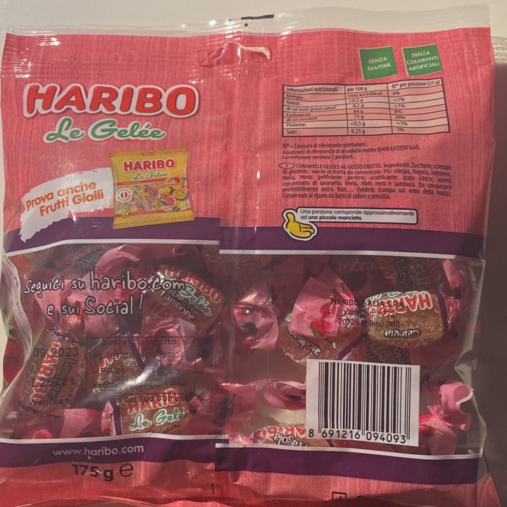 review photo of Haribo Le Gelee Frutti Rossi shared by @annalisazamengo on 14 Jan 2022 - review