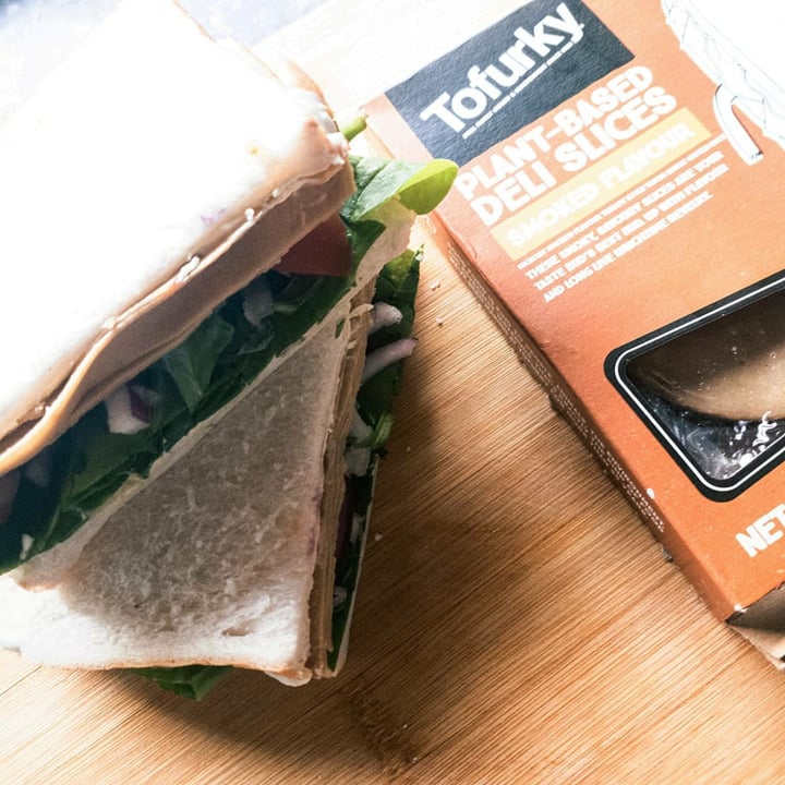 photo of Tofurky Plant Based Deli Slices Hickory  Smoked shared by @matchavegan on  17 Jul 2020 - review