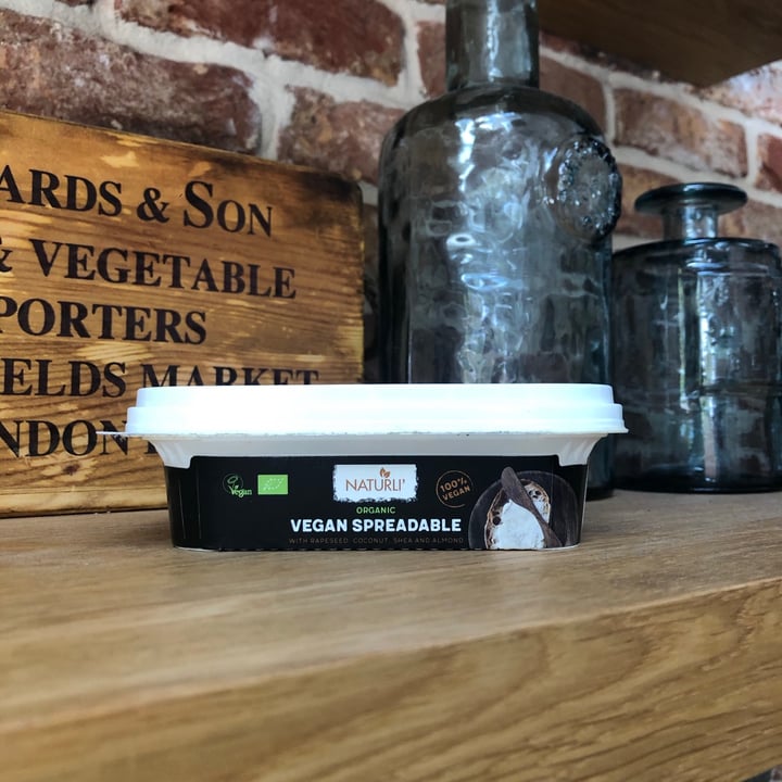 photo of Naturli' Organic Vegan Spreadable shared by @jessiemaefaulkner on  20 Jul 2020 - review