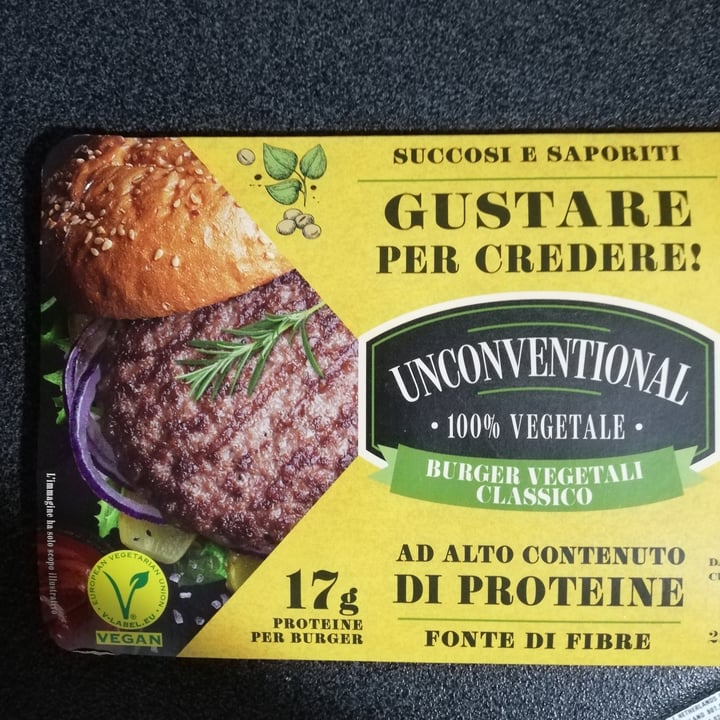photo of Unconventional Burger Vegetale Classico - Classic Burger shared by @fraabi on  23 Jun 2022 - review