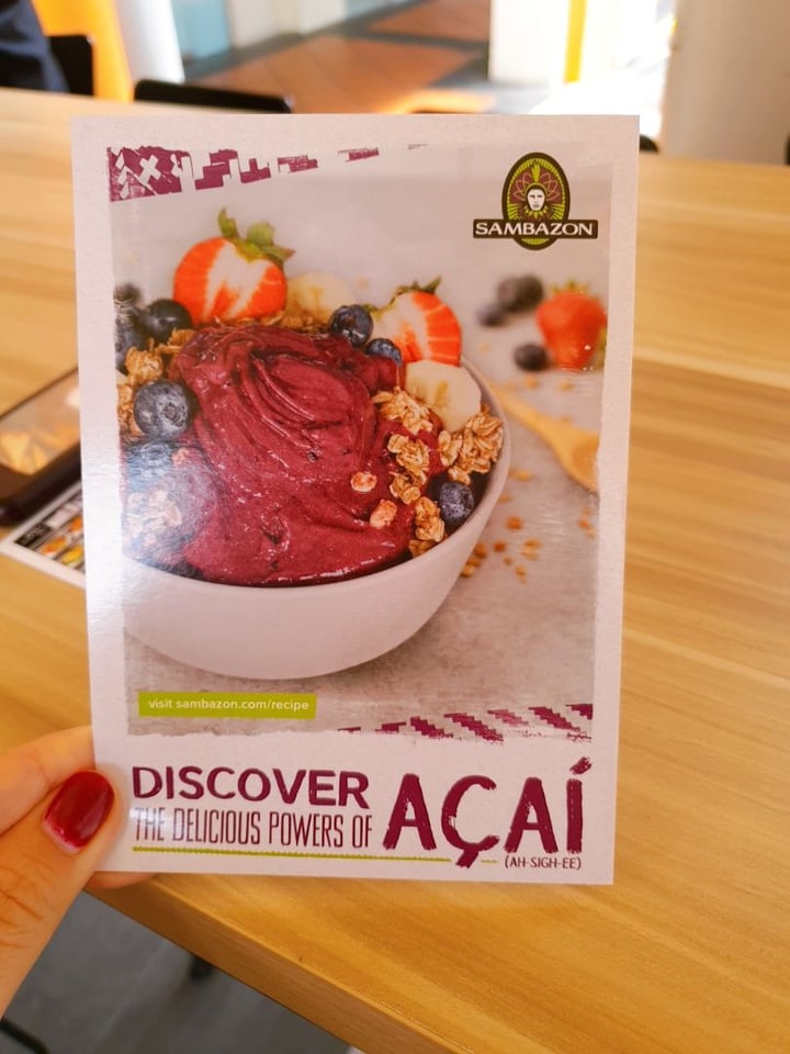 photo of Vegan Bowl Acai Bowl shared by @veggiexplorer on  12 Feb 2020 - review