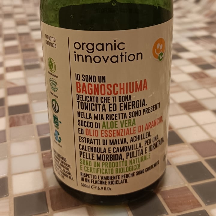 review photo of Organic innovation Bagnoschiuma Al Succo Di Aloe E Oli Essenziali Di Arancio shared by @beatricem on 10 Jun 2022 - review