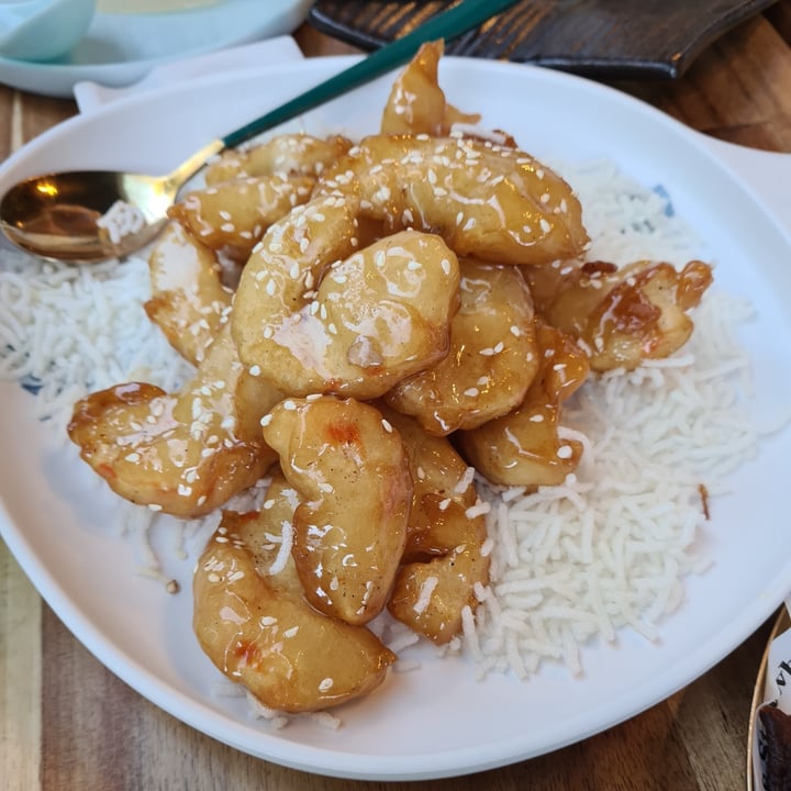 review photo of Green Sprouts Vegetarian "Honey Prawns" shared by @emmii on 09 Feb 2021 - review