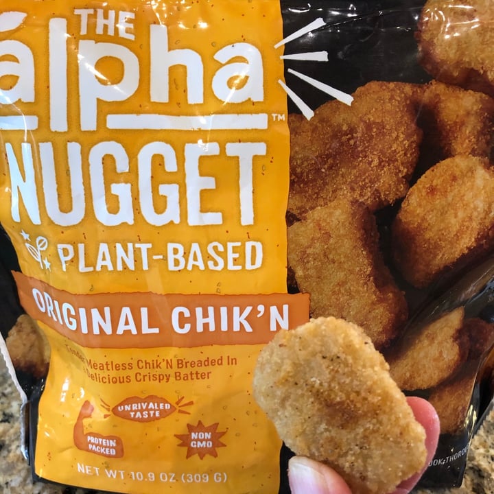 photo of Alpha Foods Chik’n Nuggets shared by @veggietable on  28 Mar 2021 - review