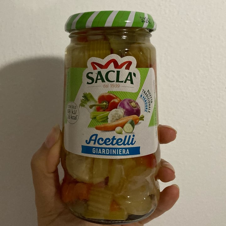 photo of Sacla' Acetelli giardiniera shared by @giucig on  09 Dec 2021 - review