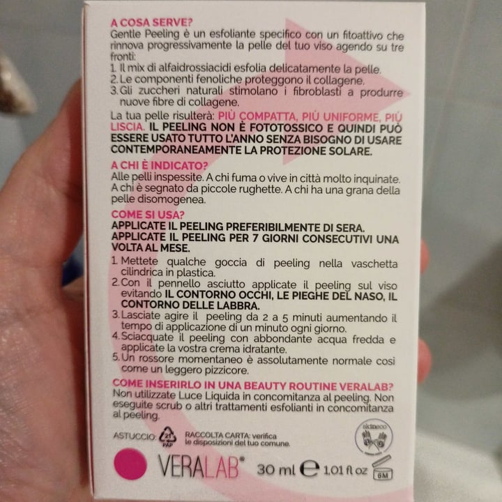 photo of Veralab Refresh Your Skin shared by @marinasacco on  23 Jan 2022 - review