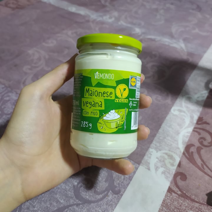 review photo of Vemondo Maionese Vegana con Riso shared by @maartine on 08 Aug 2022 - review
