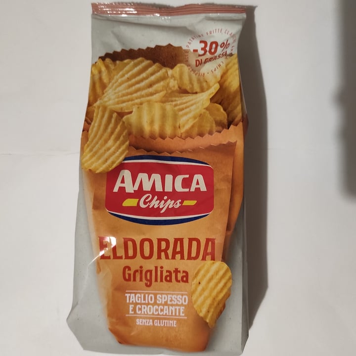 photo of Amica Chips Eldorada Grigliata - Taglio Spesso E Croccante, -30% Grassi shared by @norissa on  13 Dec 2022 - review