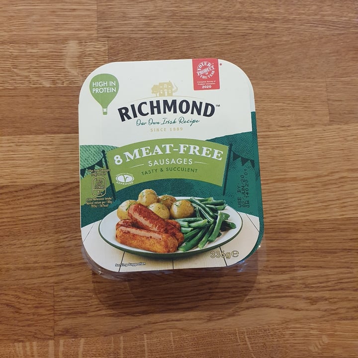 review photo of Richmond Richmond Meat Free Sausages shared by @stace on 15 Sep 2020 - review