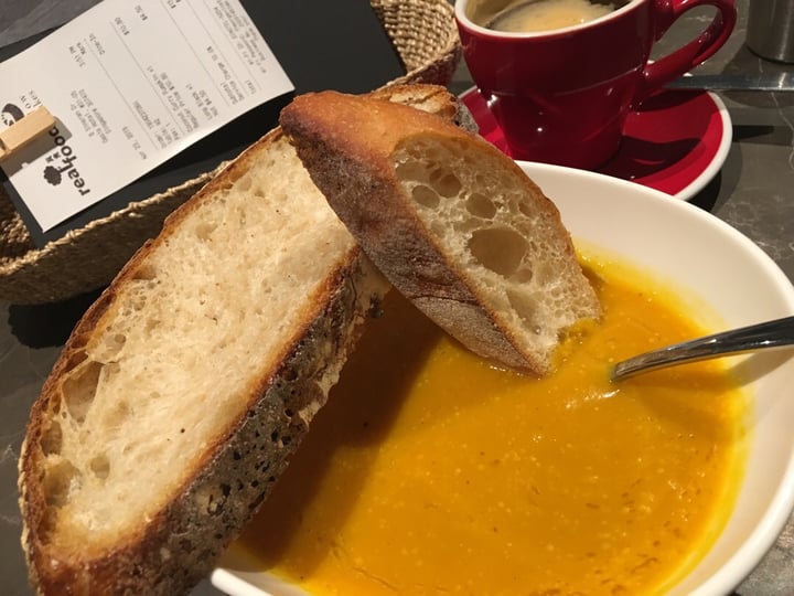 review photo of Real Food Novena Coconut Curry Pumpkin Soup shared by @lennya68 on 23 Apr 2019 - review