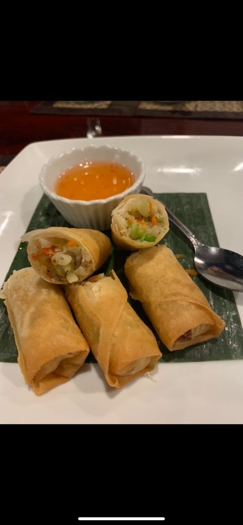 photo of Tup Tim Thai Restaurant and Sushi Bar Spring Rolls shared by @caseyashlyn on  22 Apr 2020 - review