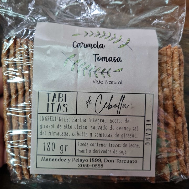 review photo of Carmela Tomasa Tablitas De Cebolla shared by @ayelenlogiuratto on 15 Mar 2021 - review