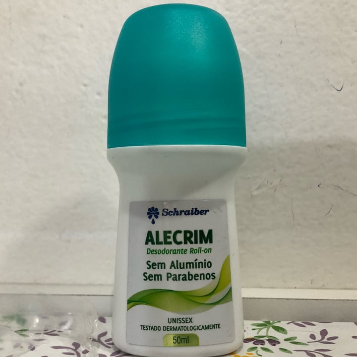 photo of schraiber Desodorante Roll-on Alecrim shared by @linatt on  19 Jun 2022 - review