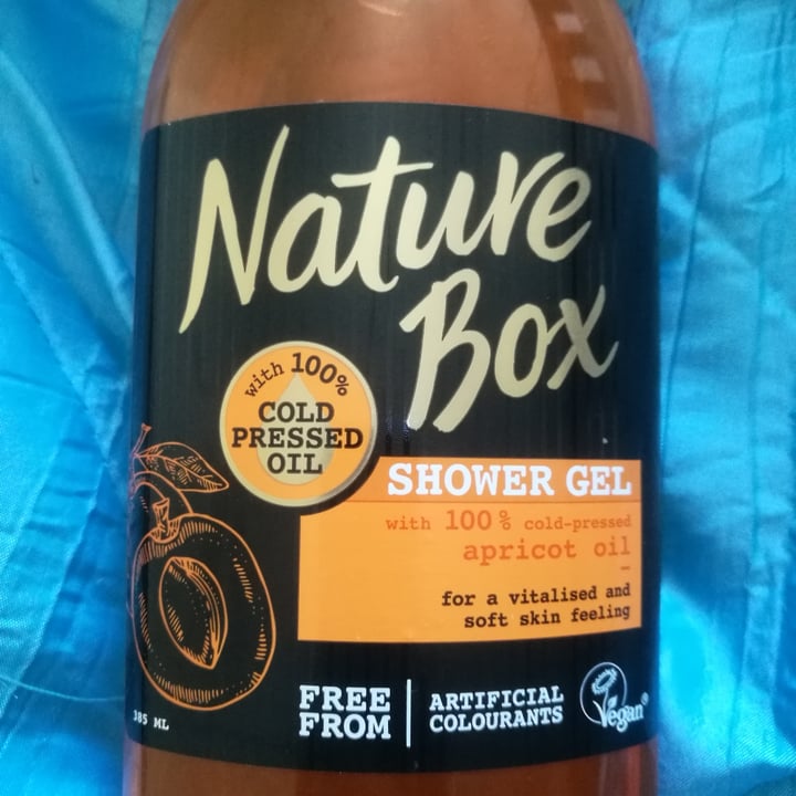 photo of Nature Box Beauty Apricot Shower gel shared by @junkfoodvegans on  01 Aug 2020 - review