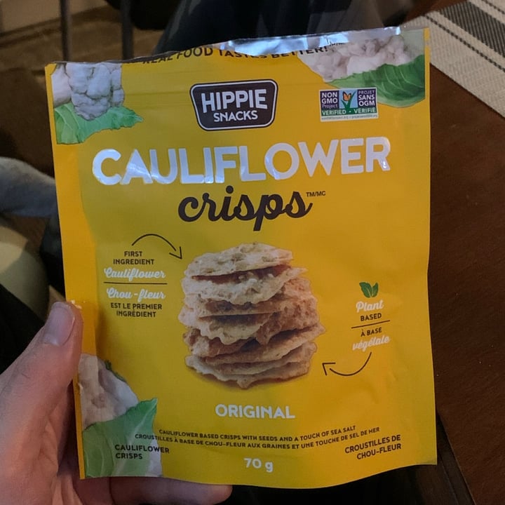 photo of Hippie Snacks Cauliflower Crisps Original shared by @mikemasm on  12 Feb 2021 - review