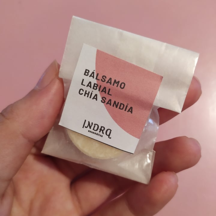 review photo of Indra Ecosmetica Bálsamo labial chía sandía shared by @plantyyy on 13 Feb 2021 - review