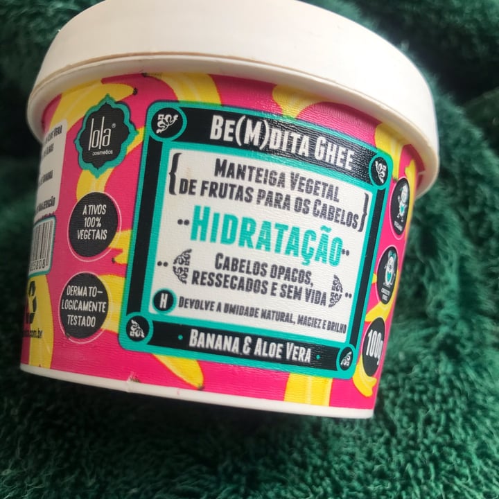 photo of Lola Cosmetics Be(m)dita Ghee Hidratação shared by @anamariaavila on  03 May 2022 - review