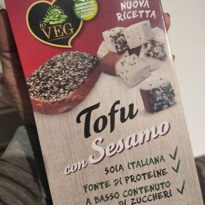 photo of ioVEG tofu al sesamo shared by @nicole13 on  17 Nov 2022 - review
