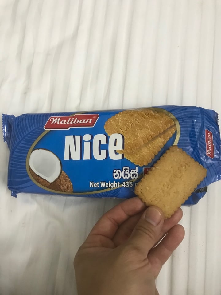 photo of Maliban Nice Cookies Maliban Nice Cookies shared by @thevegandaddy on  18 Dec 2019 - review