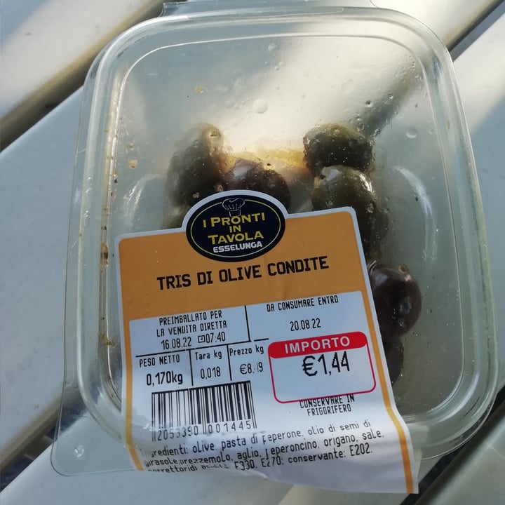 photo of  Esselunga Tris di olive shared by @alessandraalessandra on  16 Aug 2022 - review