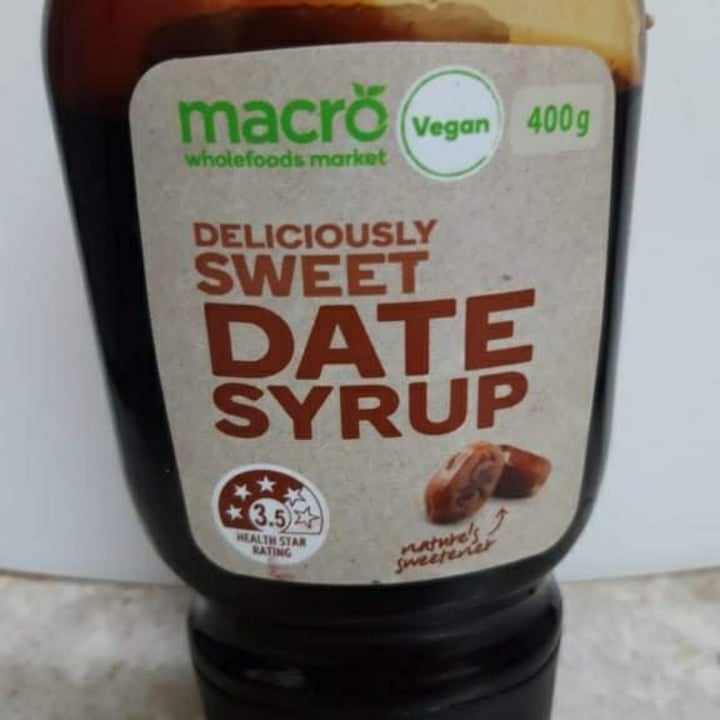 photo of Macro Wholefoods Market Date Syrup shared by @annapotts on  28 Jun 2021 - review