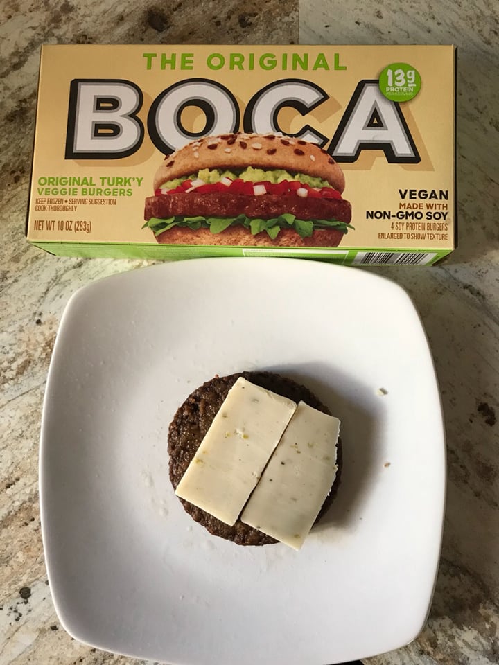 photo of BOCA Original Turk’y Veggie Burgers shared by @dianna on  06 Sep 2018 - review