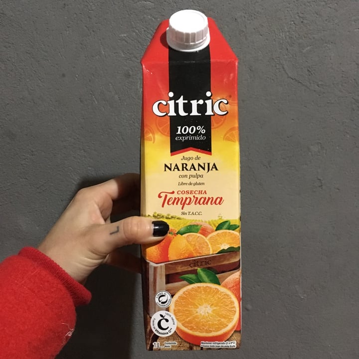 photo of Citric jugo de naranja cosecha temprana shared by @lauchis on  20 Aug 2021 - review