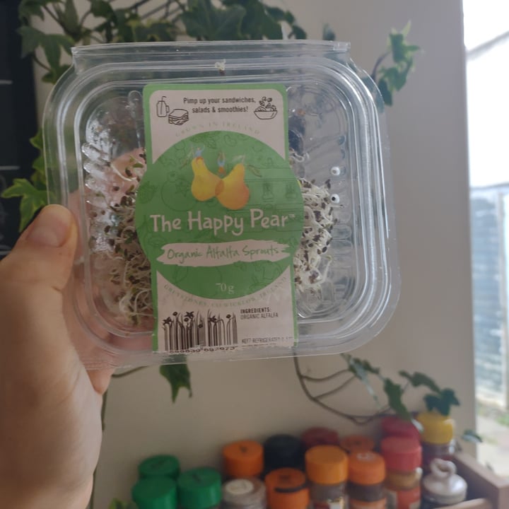photo of The Happy pear organic alfalfa sprout shared by @annanever on  13 Nov 2022 - review