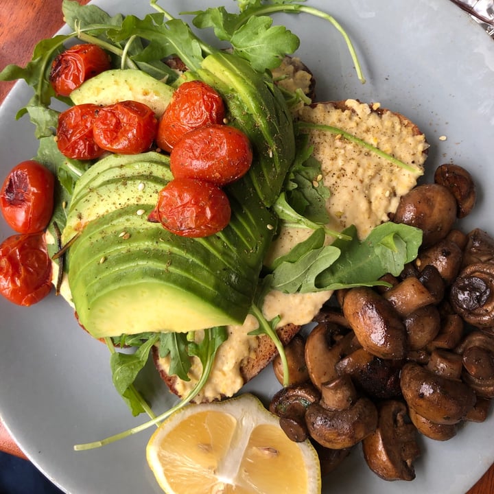 review photo of tashas Hummus toasty (ask For No Egg No Feta) shared by @anelvdm on 26 Apr 2020 - review