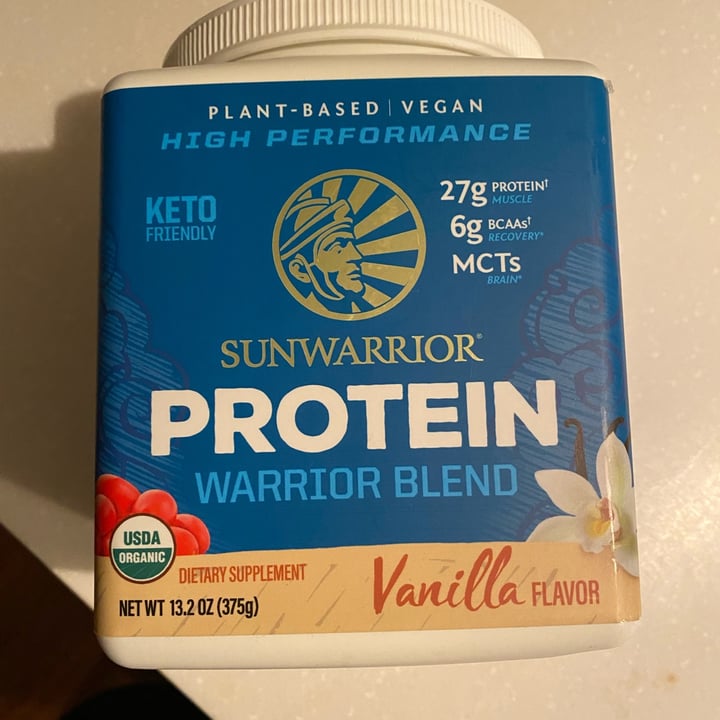 review photo of Sunwarrior (Food) Vanilla Raw Protein shared by @maeghansolanki on 11 Feb 2022 - review