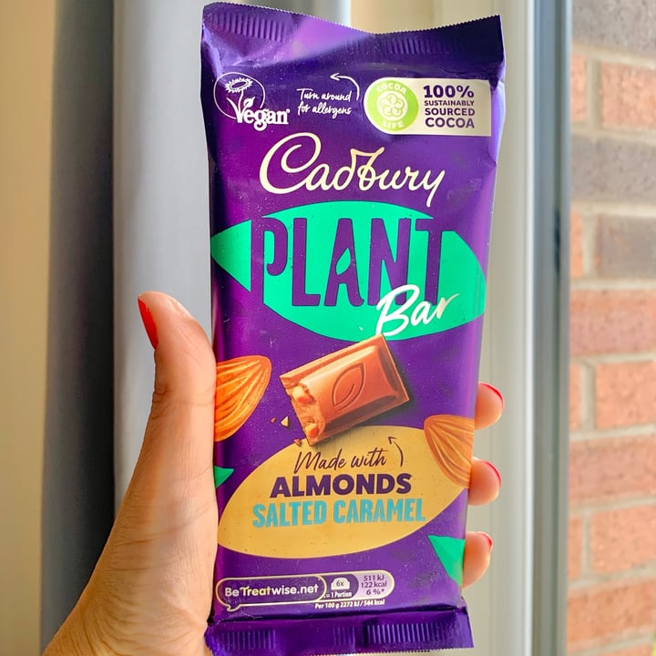 photo of Cadbury Plant Bar Salted Caramel shared by @drteetee on  01 Apr 2022 - review