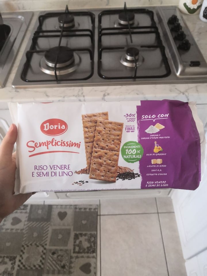 review photo of Doria Semplicissimi Riso Venere E Semi Di Lino shared by @giadapiparo on 10 Mar 2020 - review