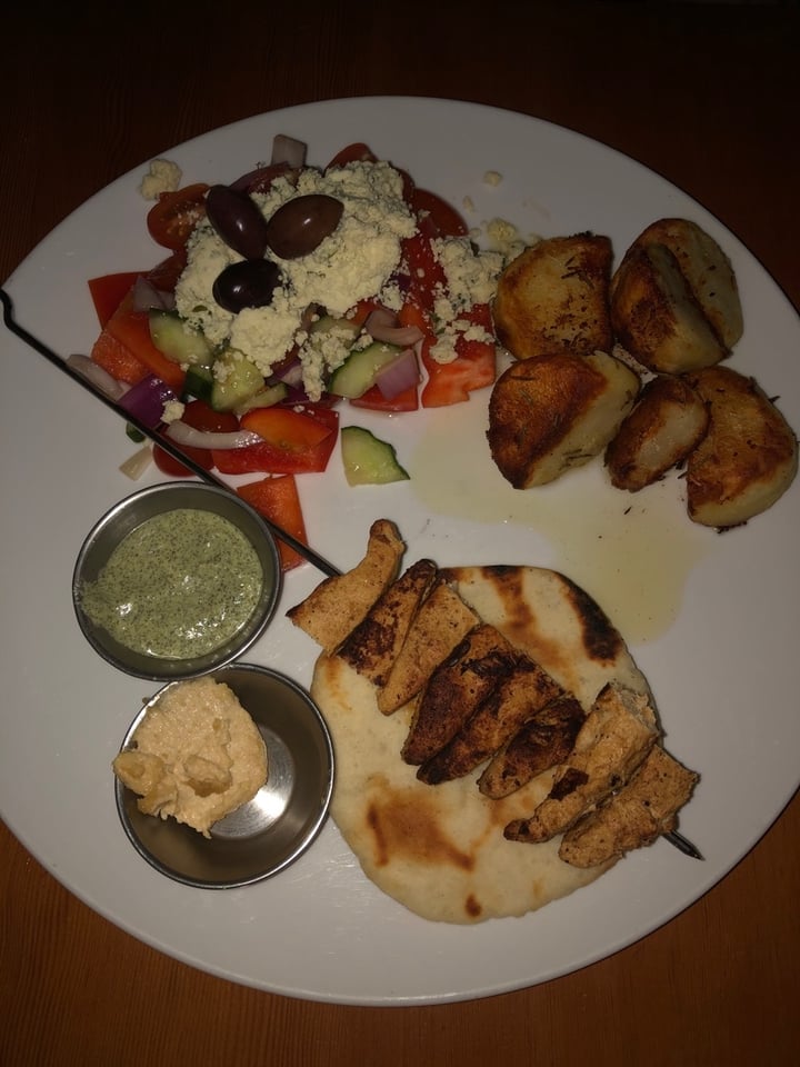 photo of Eve Olive Greek Goddess Plate with chicken Skewer shared by @kathryn on  23 Feb 2020 - review