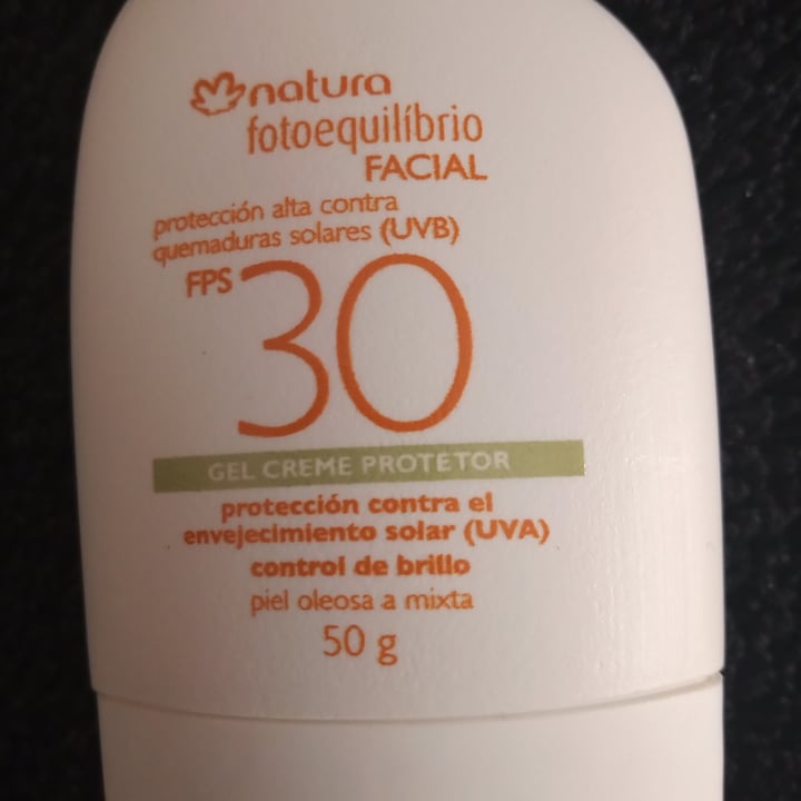 photo of Natura Protector Solar en Gel shared by @juliachpz on  06 Feb 2021 - review